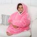 Coperta calda e versatile per la TV dei bambini - Stile felpa in pile riciclato, con cappuccio per un calore extra, perfetta per le partite, i viaggi in macchina e il tempo trascorso davanti alla TV in casa_voghion.com