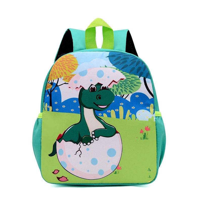 Kids Backpack School Bag Cute Animal Dinosaur Print Backpack Kindergarten Primary School Bookbag_voghion.com