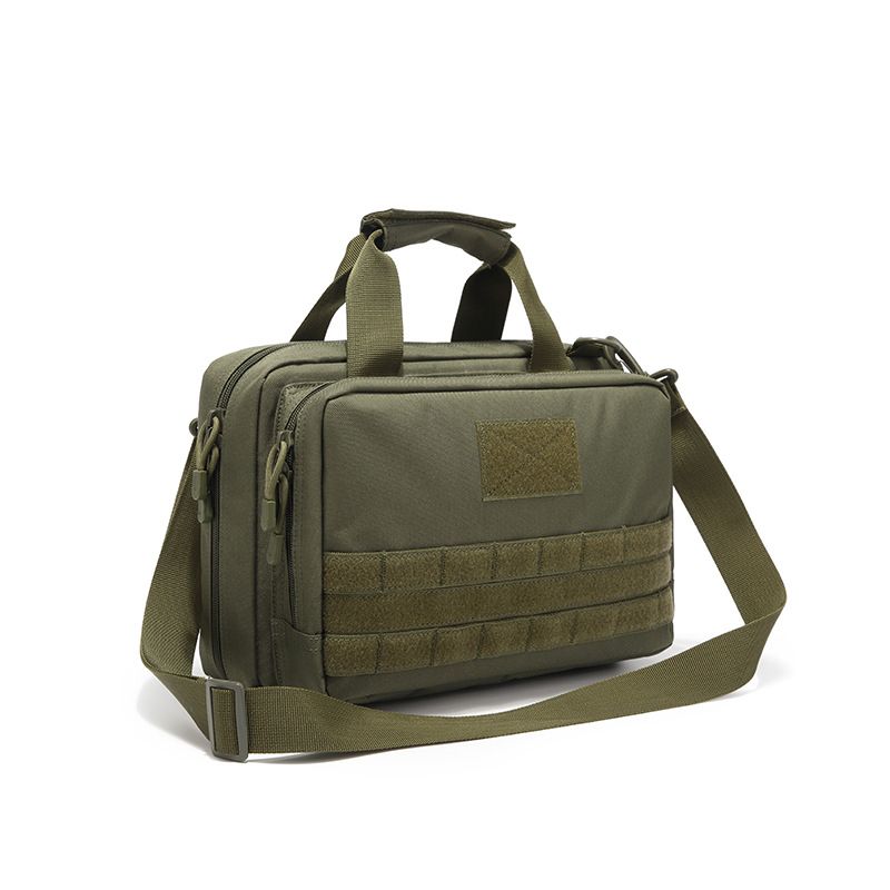 New Tactical One Shoulder Handbag Multi functional Large Capacity Bullet Clip Gun Outdoor Waterproof Military Fan Bag_voghion.com