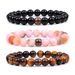 Charm-Armbänder, 8 mm, Tigerauge, Rosenquarz, Achat, temperaturempfindlich, Farbwechsel-Perlenarmband, weibliches Farbwechsel-Armband, männlicher Schmuck_voghion.com