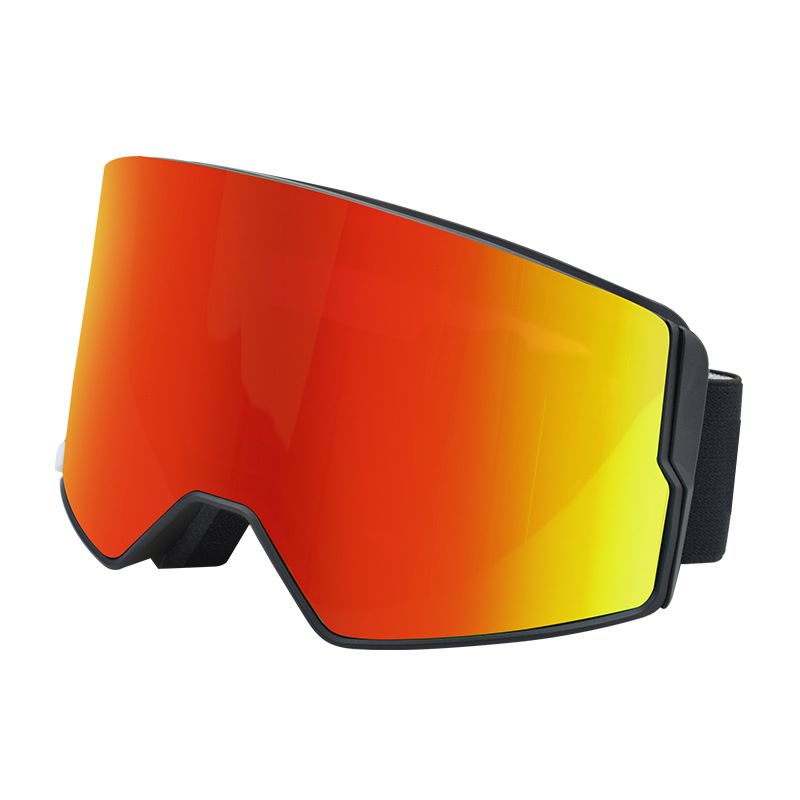 Large cylindrical skiing double-layer anti fog outdoor climbing snow goggles, UV protection_voghion.com