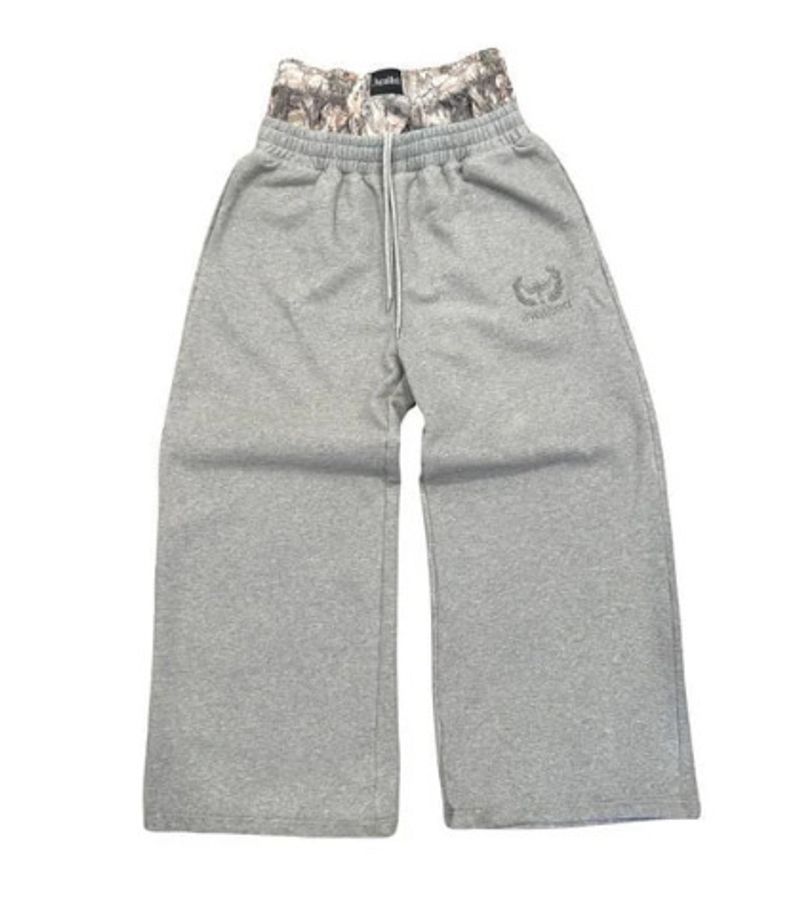 Y2K Retro Straight Pants Tracksuit Streetwear Pants Personalized Pant Leg Zipper Embroidery Hip Hop Casual Joggers Men Pants_voghion.com