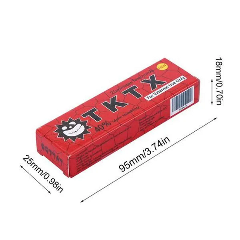 5 szt. 40% TK krem ​​do tatuażu TK krem ​​do tatuażu miejscowego półtrwały tatuaż haftowany krem ​​do brwi/piercingu/woskowanie TK krem ​​do makijażu miejscowego TK_voghion.com