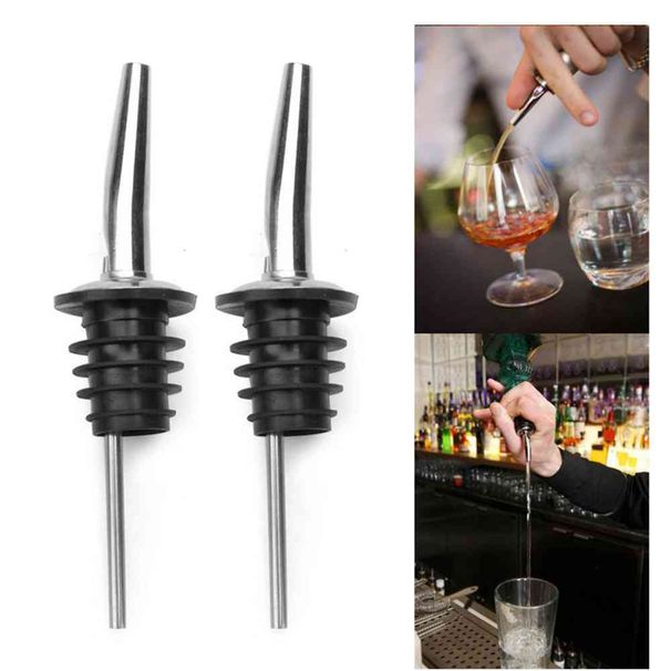 10 pezzi Tappo per bottiglia di vino in acciaio inossidabile Beccuccio per bottiglia a prova di perdite Versatore per olio d'oliva Dispenser per vino da cucina Badgets_voghion.com