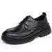 TerraStride Wide Toe Leder für Herren Frühling Sommer Neue atmungsaktive trendige vielseitige dicke Sohle Business formelle Freizeitschuhe_voghion.com