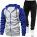 001 Cross-Border New Men's Jacket Autumn Winter European And American Color Block Fashion Raglan Sleeve Casual Sweatshirt_voghion.com