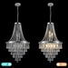 Chromium Color Crystal Chandeliers,Large Contemporary Luxury Ceiling Lighting(Bulb Not Included)_voghion.com