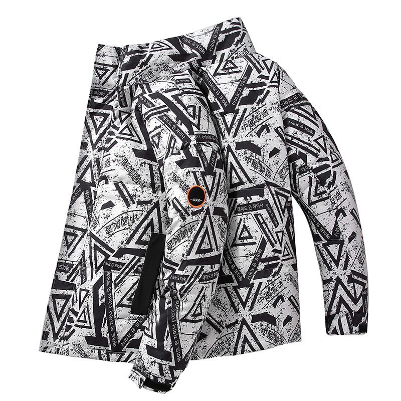 Men's Clothing Winter Down Jacket - Thickened Warm Parka With Camouflage Pattern, 600+ Fill Power White Duck Down, Loose Fit For Extreme Cold Weather_voghion.com