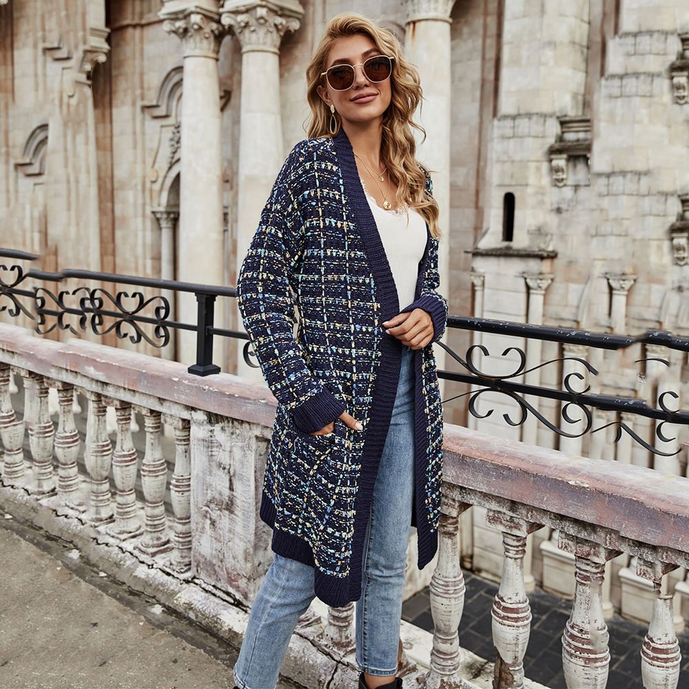 Dameskleding truien grote maten vesten jassen modieuze kleurrijke jassen_voghion.com