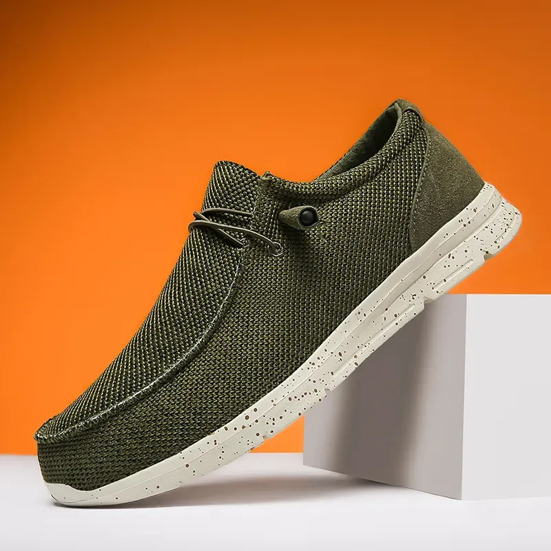 Dress Trend Men Canvas Fashion Boat Dude Deck Loafer Outdoor Casual Flat Shoes Beach Shoe Large Size 48 230720_voghion.com