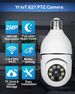E27 360° kamera z žarnico, 2,4 GHz WiFi varnostne kamere, brezžične, 1080p Night Vision Home Security, zaznavanje senzorja gibanja, dvosmerni avdio pogovor_voghion.com