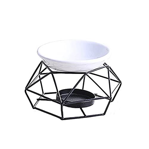 Mumluk Aromaterapi Yağ Lambası Paslanmaz Çelik Taban Esansiyel Yağ Brülörü Ev Dekorasyonu Süsleme Meditasyon Hediye Ev Dekorasyonu_voghion.com