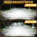 K5C H4 LED Headlights Canbus H7 H1 H11 H8 9005 HB3 9006 HB4 9012 HIR2 880 881 H27 9007 9008 H13 CSP Car Lights 4300K_voghion.com