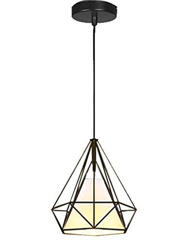 Moderne Pendelleuchte Schwarz Eisen Hängekäfig Vintage Led Lampe E27 Industrie Loft Retro Esszimmer Restaurant Bar Theke_voghion.com