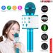 5CORE Bluetooth Wireless Karaoke Microphone All-in-One Portable Handheld Mic With Speaker Recorder Microfono Inalambrico WM SPK BLU_voghion.com