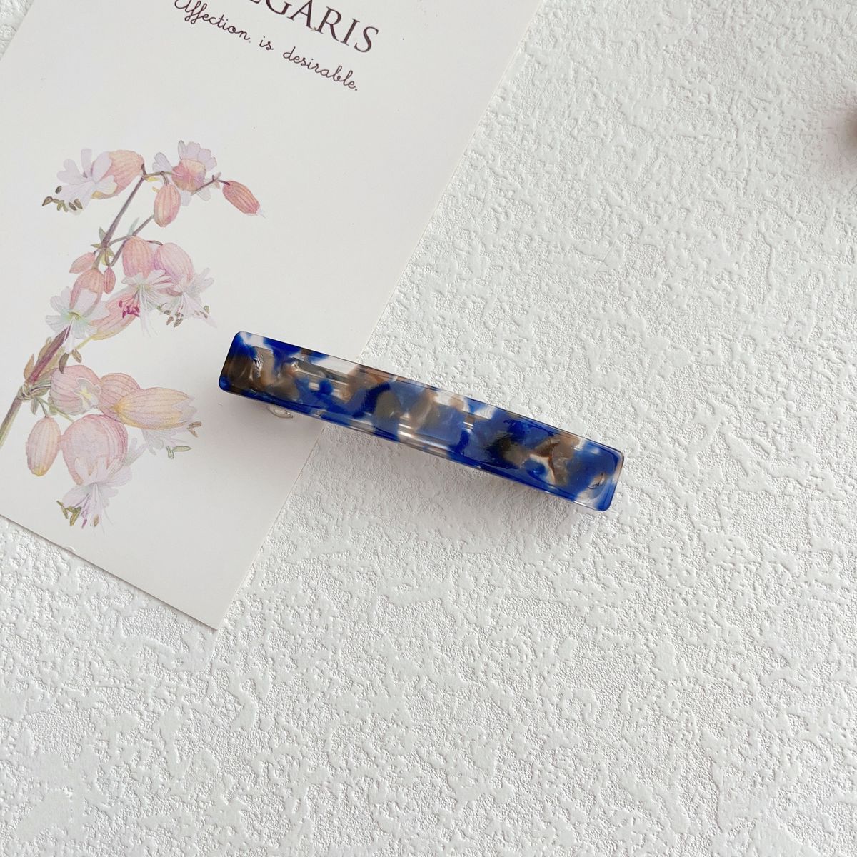 Hoerspännen fir Fraen, Mëttelgréisst, Einfach Acetat Fréijoersclipsen, Pony Hoerspännen, Top Clips, Réck vum Kapp, Eng Linn Clips, Horizontal Clips_voghion.com