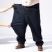 Moška oblačila Plus Size 200 400 Catties Super ekstra velika velikost ohlapne velike velikosti Plus Fat Plus Size moške kavbojke Fat Guy_voghion.com
