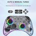 Geeignet für den kabellosen Bluetooth-Controller der Elite-Version von Nintendo Switch/LED/lite/PC mit transparenter RGB-Beleuchtung_voghion.com