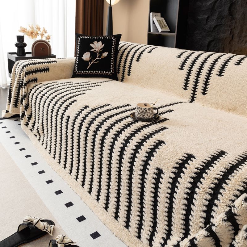 Park Su Houndstooth Cover 2024 Nieuwe hoogwaardige schattige eendelige bankkussenstof voor thuisgebruik_voghion.com