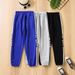 Mother & Kids Athletic Jogger Pants Breathable Stretch Sports Pants Comfortable Playwear For Running Gym School_voghion.com