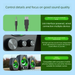 Computer Desktop Home Super Bass Wired Universal USB 2.1 Luminous Speaker_voghion.com