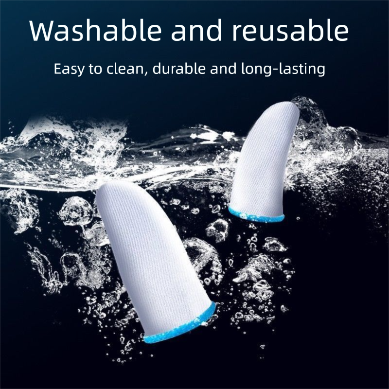 Ice Silk Sweatproof Gaming Anti-Slip E-Sports Thin Continuous King Ultra-Thin Artifact Mobile Game Thumb Professional_voghion.com