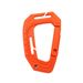 Outdoor Carabiner Quicdraw Tactical Multi-Function D-Shaped Bucle Lightweight Medium Climbing Plastic Steel Spring_voghion.com