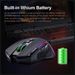 Souris de jeu sans fil E-YOOSO X-11 RGB USB 2.4G 4000 DPI 9 boutons programmable ergonomique pour ordinateur portable_voghion.com