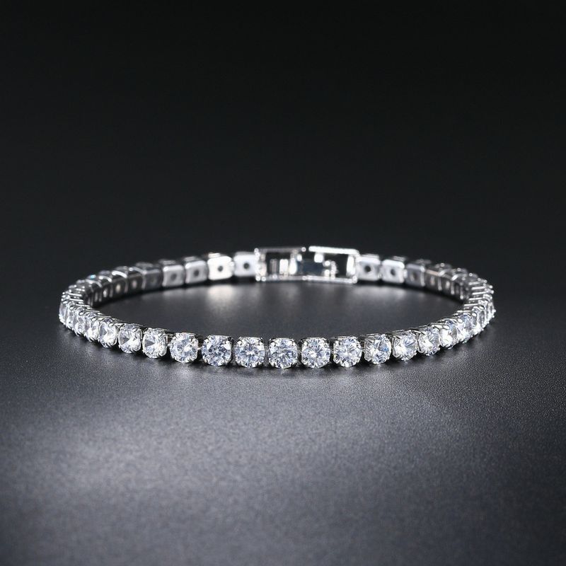 Bracciale di lusso con strass di alta gamma per donna, design di nicchia, semplice bracciale di coppia con zirconi e diamanti, molto venduto_voghion.com