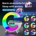 Wireless Charging Bluetooth Speaker 3 In 1 Technology Bedside Small Atmosphere Light Electronic Digital Display Big G Bluetooth Speaker_voghion.com