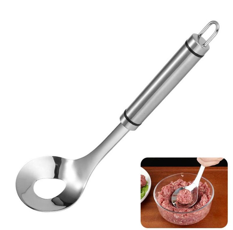 304 Stainless Steel Meatball Fish Ball Maker Kitchen Squeeze Ball Artifact Household Meatball Mold Spot_voghion.com