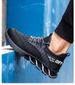 Scarpe con puntale in acciaio da uomo Le scarpe per l'assicurazione del lavoro sono traspiranti leggere e deodoranti fracassano e puntali in acciaio anti-piercing_voghion.com