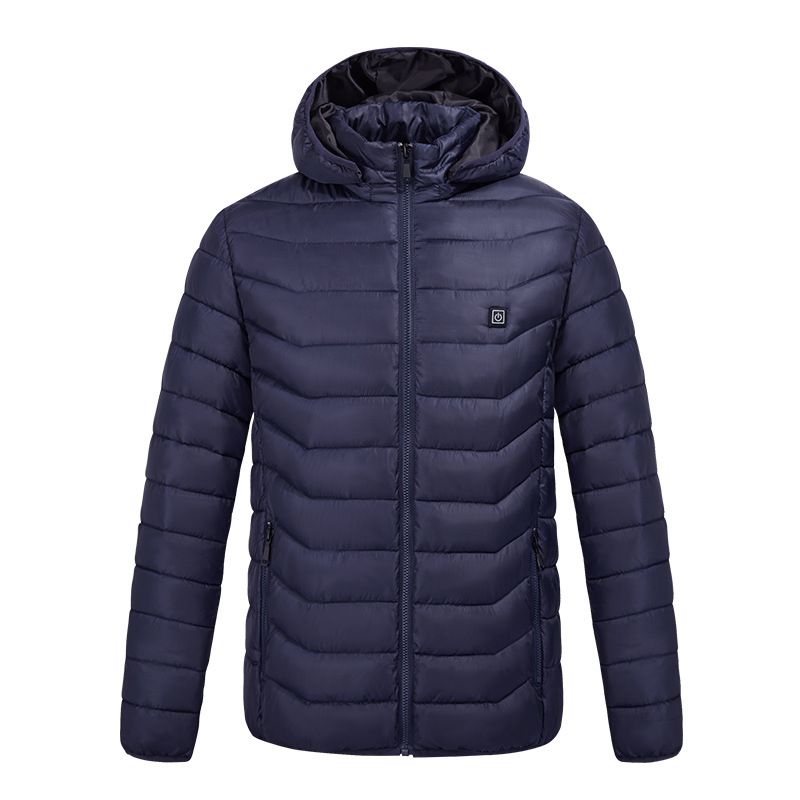 Abbigliamento da uomo Abbigliamento riscaldante Abbigliamento in cotone a 4 zone Abbigliamento riscaldante intelligente Giacca da uomo nuova in cotone di grandi dimensioni_voghion.com