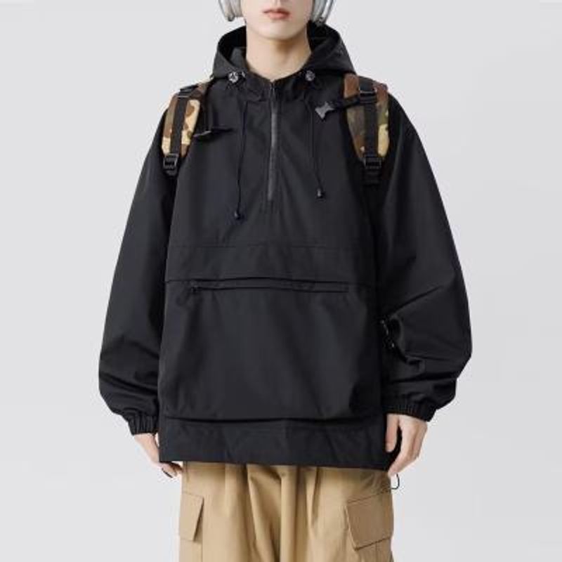 Charge Jacke Herren Frühling Herbst 2023 Neue Mode Instagram für Teenager und Jungen Locker sitzende Kleidung_voghion.com