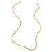 Collana in oro sabbia vietnamita con coniglio, 45 cm, per uomo e donna, placcata in oro, collana spessa, stile coppia, lunga durata, resistente al colore_voghion.com