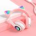 JST-28 Wireless Headphones Cat Ears Bluetooth Earphones Stereo_voghion.com