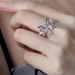 Exquisite Three-dimensional Butterfly Ring For Women, Simple Fashionable Temperament, Adjustable Opening, Sweet Cool,_voghion.com