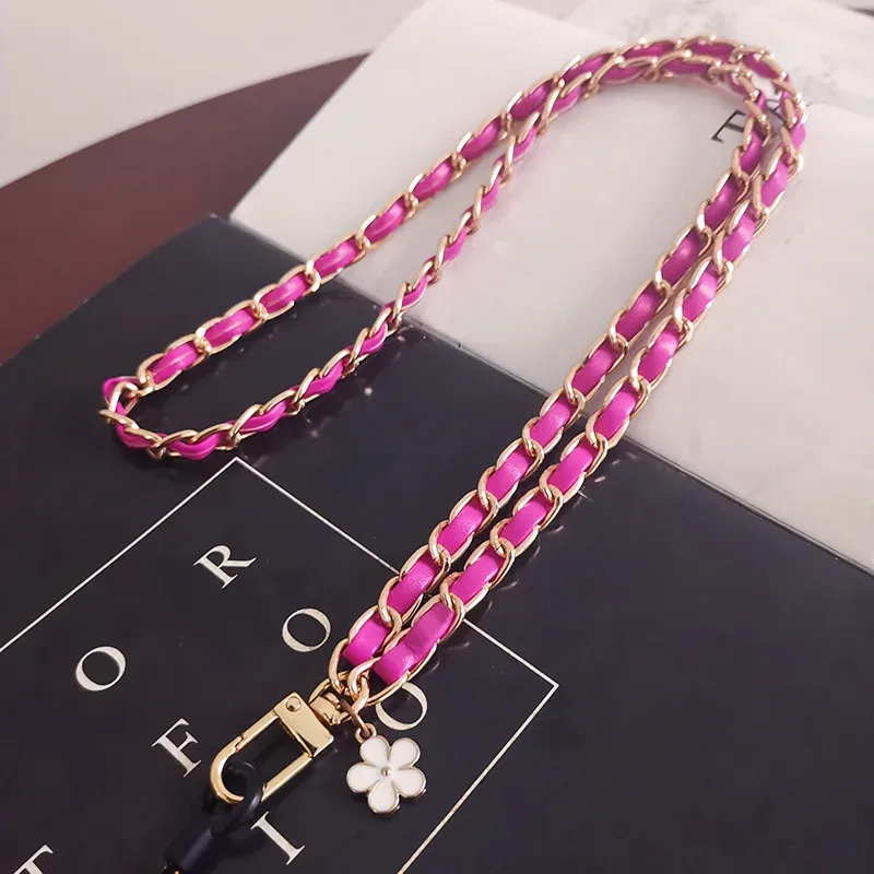 Cinghie per cellulare Corda da polso Cordino anti-smarrimento Fotocamera Supporto USB Tracolla Design floreale Chiave staccabile_voghion.com