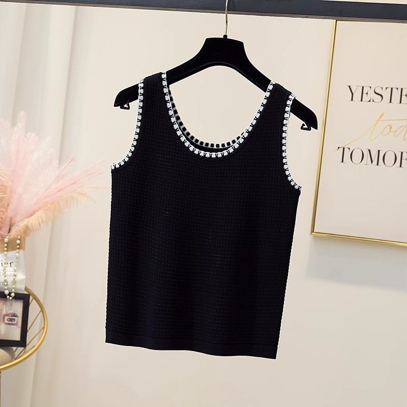 Women's clothing summer sleeveless inner wear bottoming outer wear small vest women_voghion.com