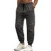 Retro-Jogginghose für Herren – Winterhose aus Jacquard mit elastischen Bündchen und verstellbarem Kordelzug (S-3XL, 4 traditionelle Farben)_voghion.com
