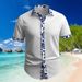 Summer Men's Wear Hawaiian Holiday Leisure Digital Printing Contrast Color Men's Short Sleeved Shirt_voghion.com
