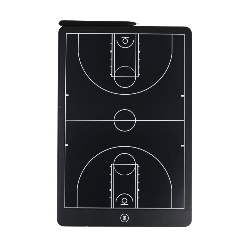 RSP Magnetic LCD Drawing Board - 16" Tactical Playboard For Basketball & Football, Reusable Electronic Sketchpad With Stylus_voghion.com
