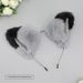 Handmade Japanese Cute Lolita Plush KC Fox Ear Headwear Beast Ear Accessories Cat Ear Hair Hoop_voghion.com