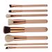 Bærbart 8 stk Pink Rose Gold Makeup Børste Sæt Beauty Makeup Tool_voghion.com