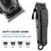 Professional Hair Clipper With Charging Docking Station, Cordless With 5 Guide Combs, Lithium Battery_voghion.com