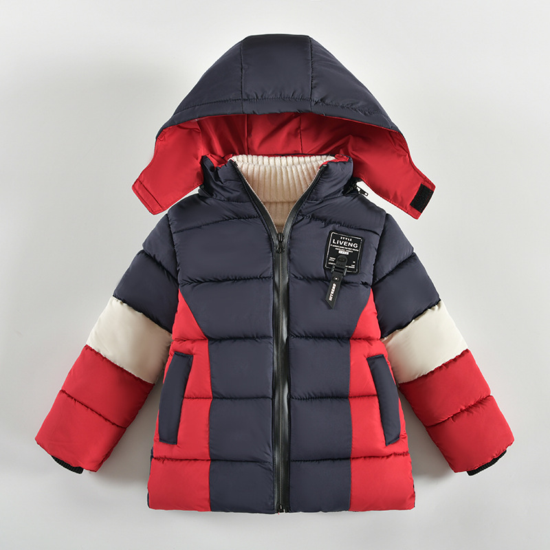 Kinderbekleidung Neuer wattierter Mantel für Jungen_voghion.com