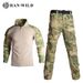 Hanye Camouflage G2 Training Herren Langarm Combat Frog Pants Taktischer Frogman-Anzug_voghion.com