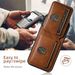 Suitable For IPhone 16 Plus, Iphone 14 Plug-in Phone Case, Samsung S25Ultra Stand, Google 9 Pro Leather Case_voghion.com