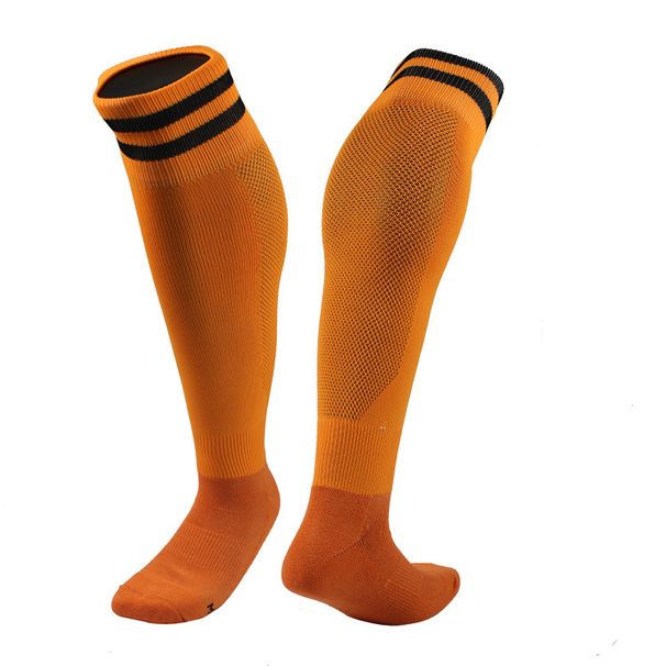 Over-The-Knee Football Socks - Non-Slip Towel Bottom For Men & Women (Thickened, Long Tube, Breathable Polyester Blend)_voghion.com