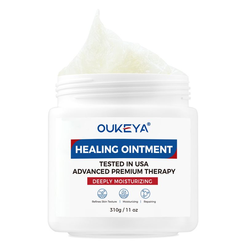 Emulsion OUKEYA Large Blue Jar 310g Adult Repair Cream Moisturizing Repair Hip Cream Universal Cream_voghion.com